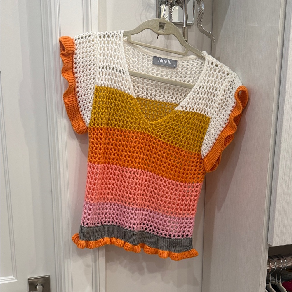 Colorful Knit Top by John B.